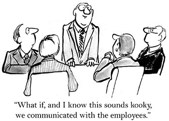 internal communications joke