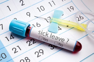 reduced sick leave