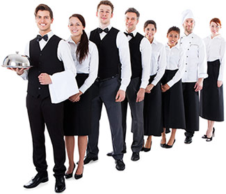 hotel staff team