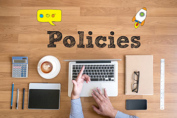 setting up communciations policies