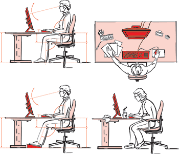 employee workstations ergonomics
