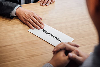 resignation