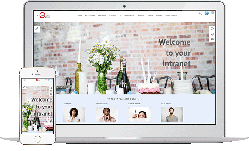 Internal Communications Intranet Software