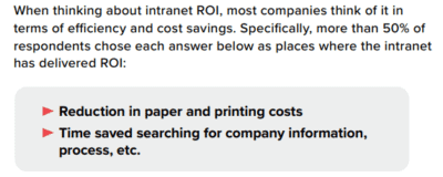 Intranet Paper saving