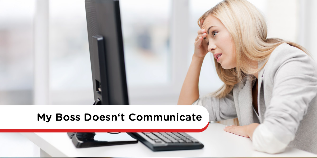 My Boess Does Not Communicate