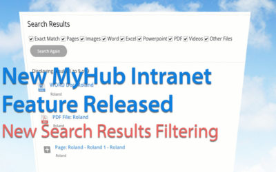 New Search Results Filtering