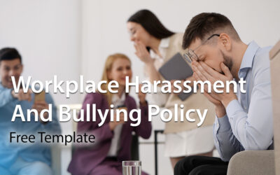Workplace Harassment And Bullying Policy – Free Template