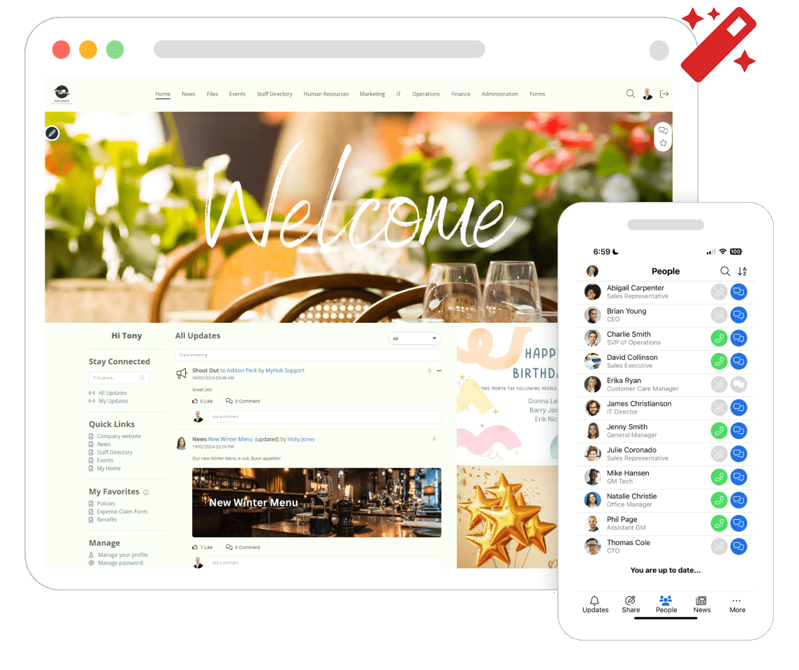 MyHub | Intranet Software | Learning Management